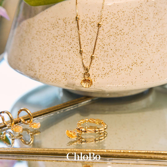 ChloBo | Gold Travel Seeker Small Hoop Earrings