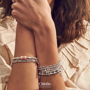 ChloBo | Love Spirit Stone Bracelet - Pink Opal