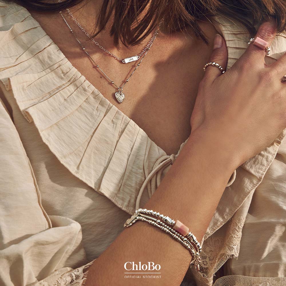 ChloBo | Love Spirit Stone Bracelet - Pink Opal