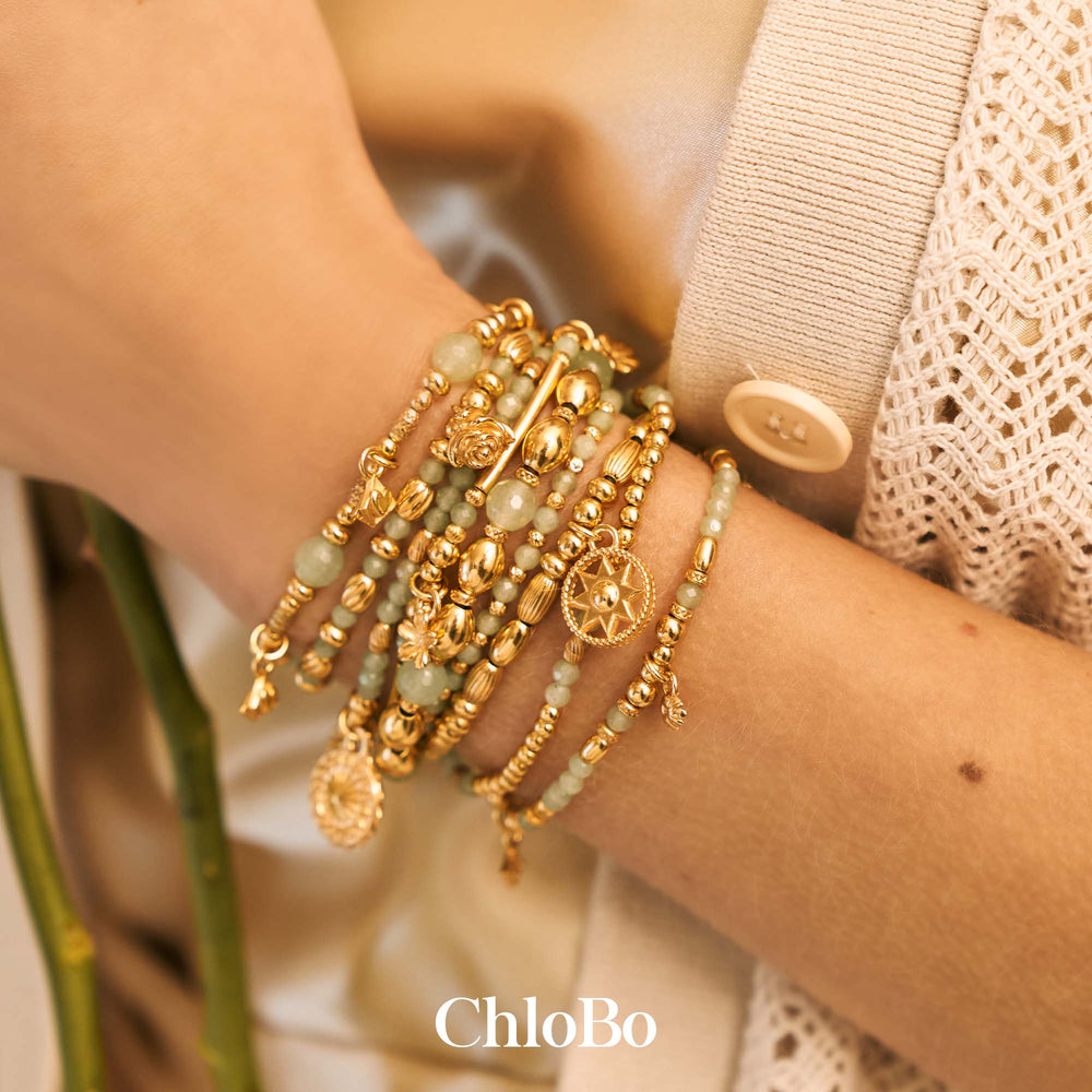 ChloBo | Gold New Love Aventurine Bracelet