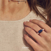 ChloBo | Guidance Spirit Stone Ring - Sodalite