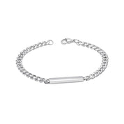Fred Bennett | Chain Bracelet with engravable ID bar