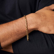 Fred Bennett | Cable Link Plated Bracelet