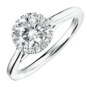 Creative Brilliance | Ida 9ct White Gold 1ct tw Lab Grown Diamond Ring