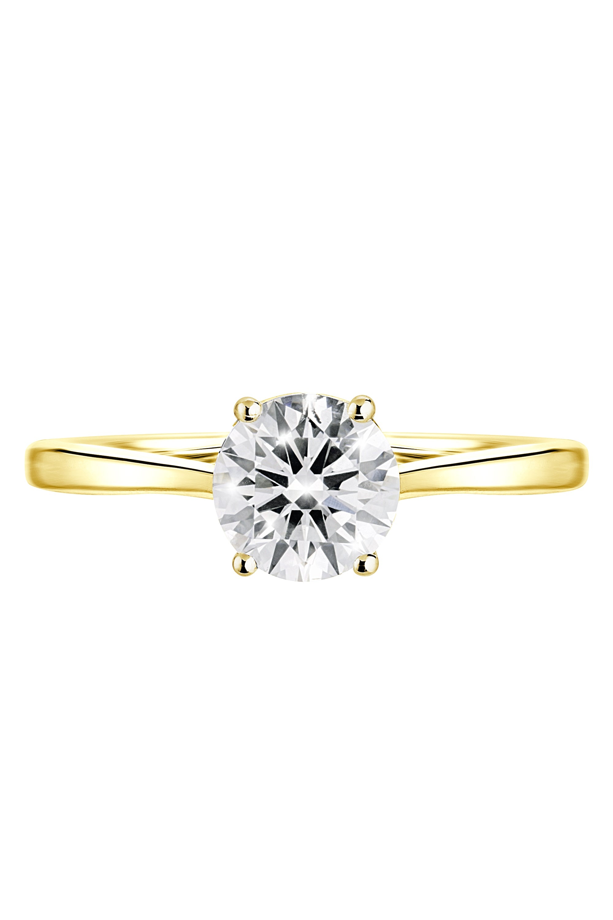 Creative Brilliance | Celia | 9ct Yellow Gold 1ct Lab Grown Diamond Ring