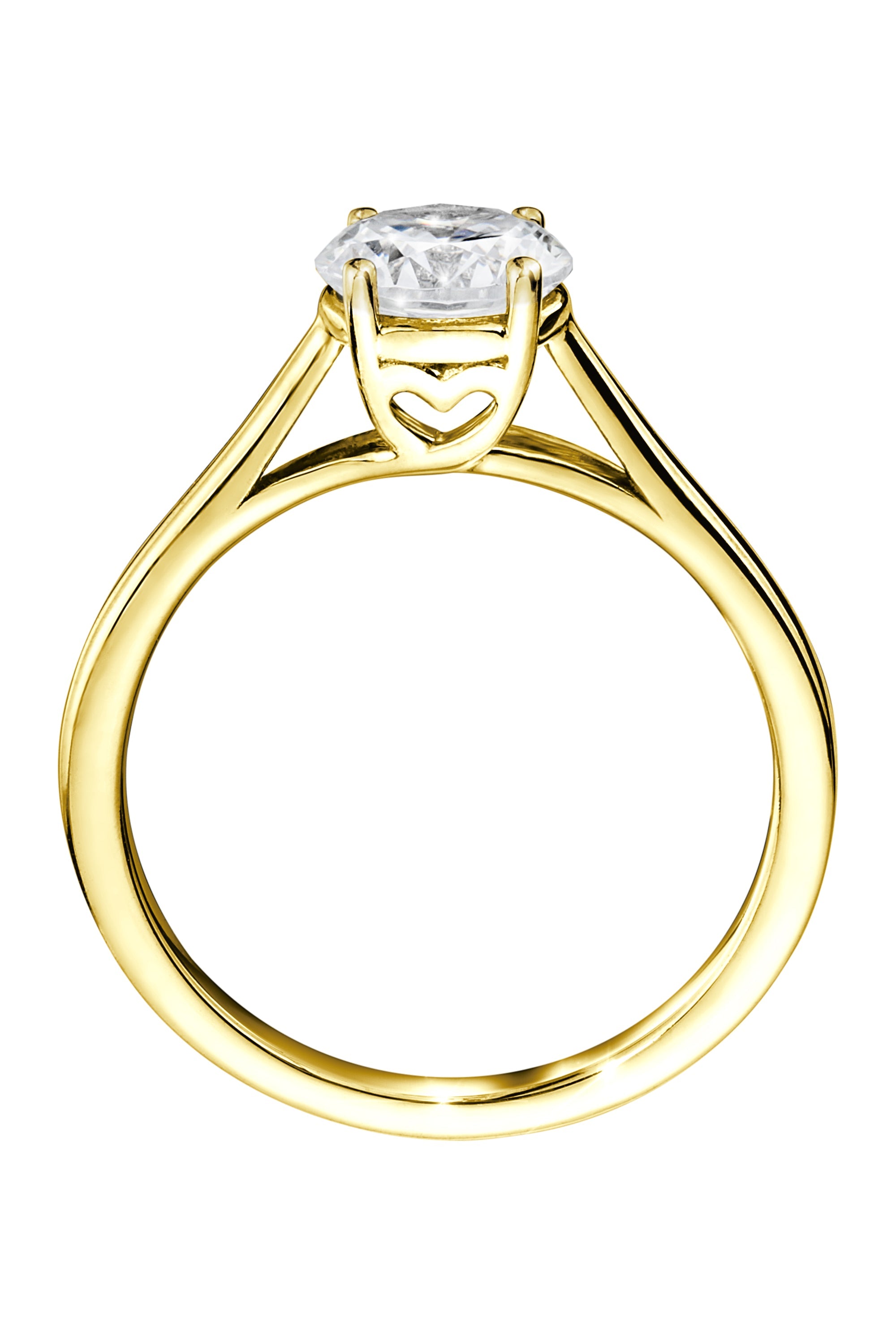 Creative Brilliance | Celia | 9ct Yellow Gold 1ct Lab Grown Diamond Ring