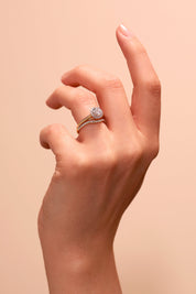 Creative Brilliance | Ida | 9ct Yellow Gold 1ct tw Lab Grown Diamond Ring