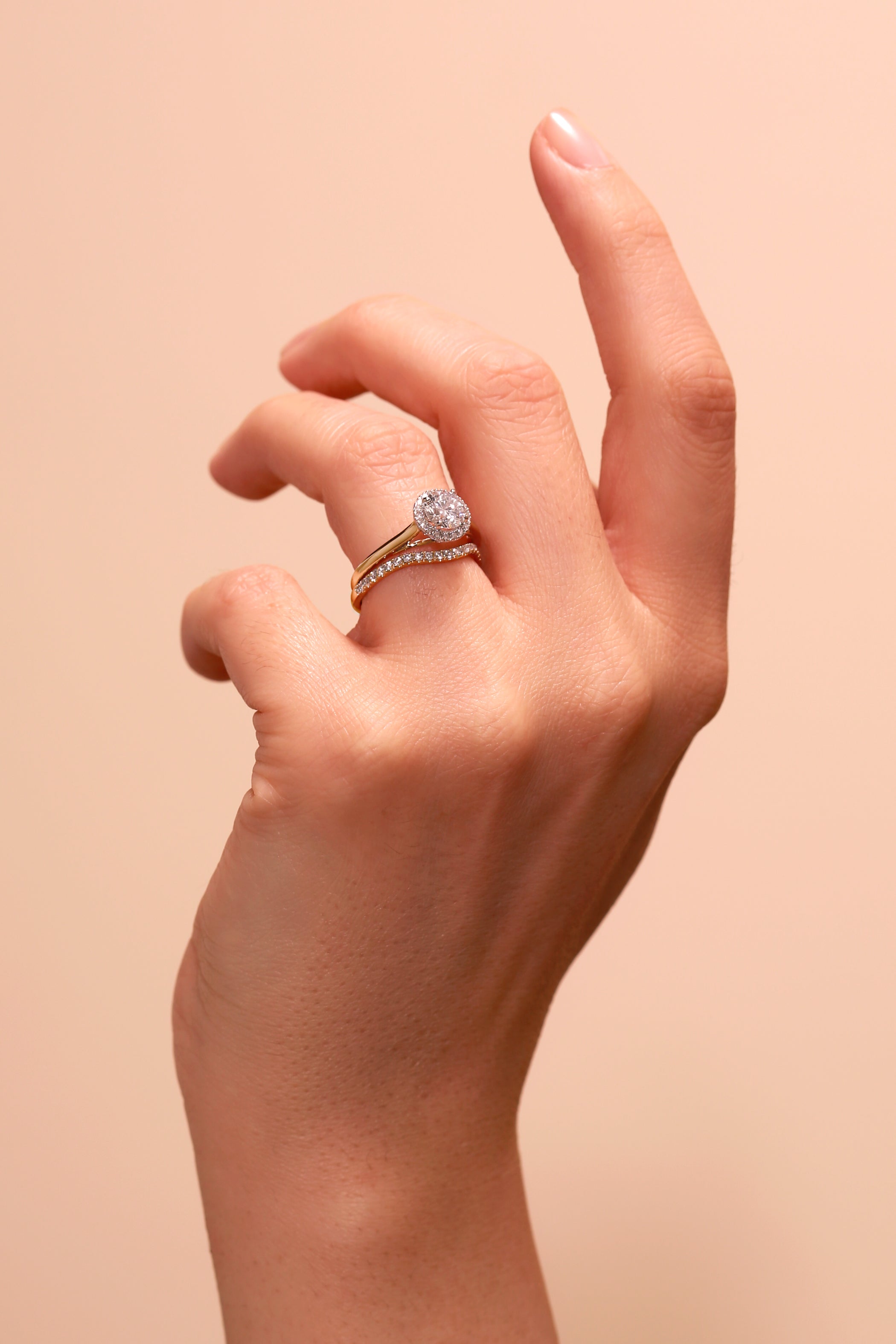 Creative Brilliance | Ida | 9ct Yellow Gold 1ct tw Lab Grown Diamond Ring