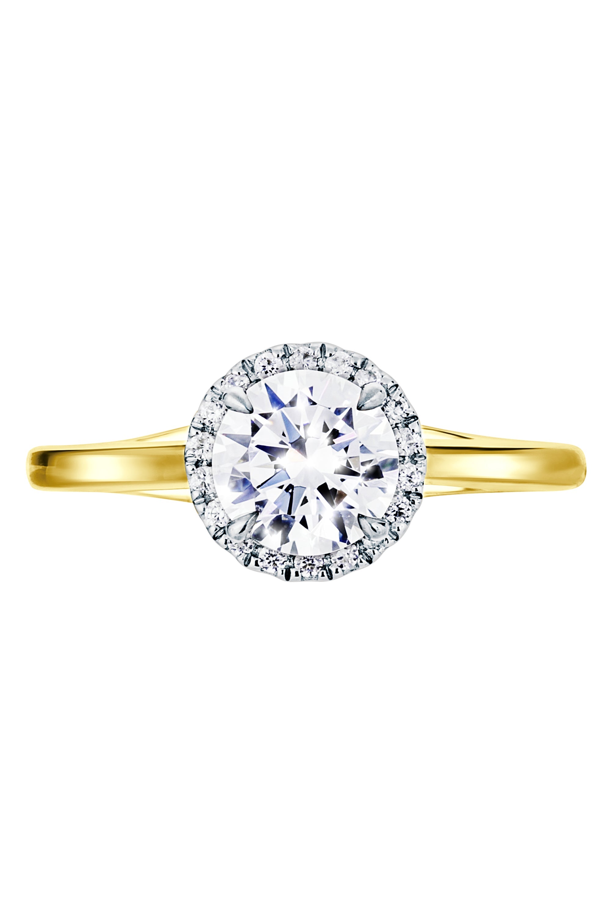 Creative Brilliance | Ida | 9ct Yellow Gold 1ct tw Lab Grown Diamond Ring