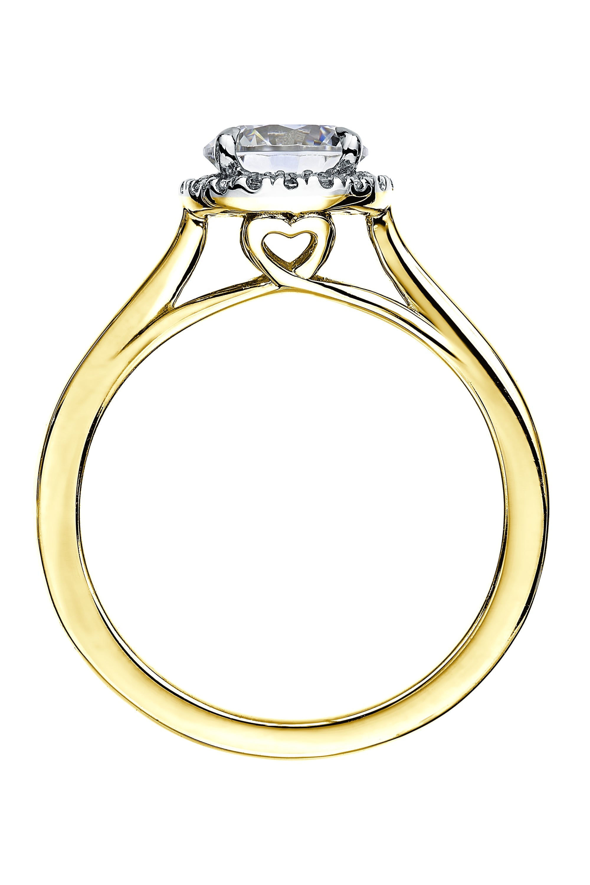 Creative Brilliance | Ida | 9ct Yellow Gold 1ct tw Lab Grown Diamond Ring