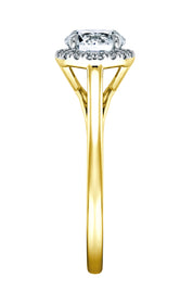 Creative Brilliance | Ida | 9ct Yellow Gold 1ct tw Lab Grown Diamond Ring