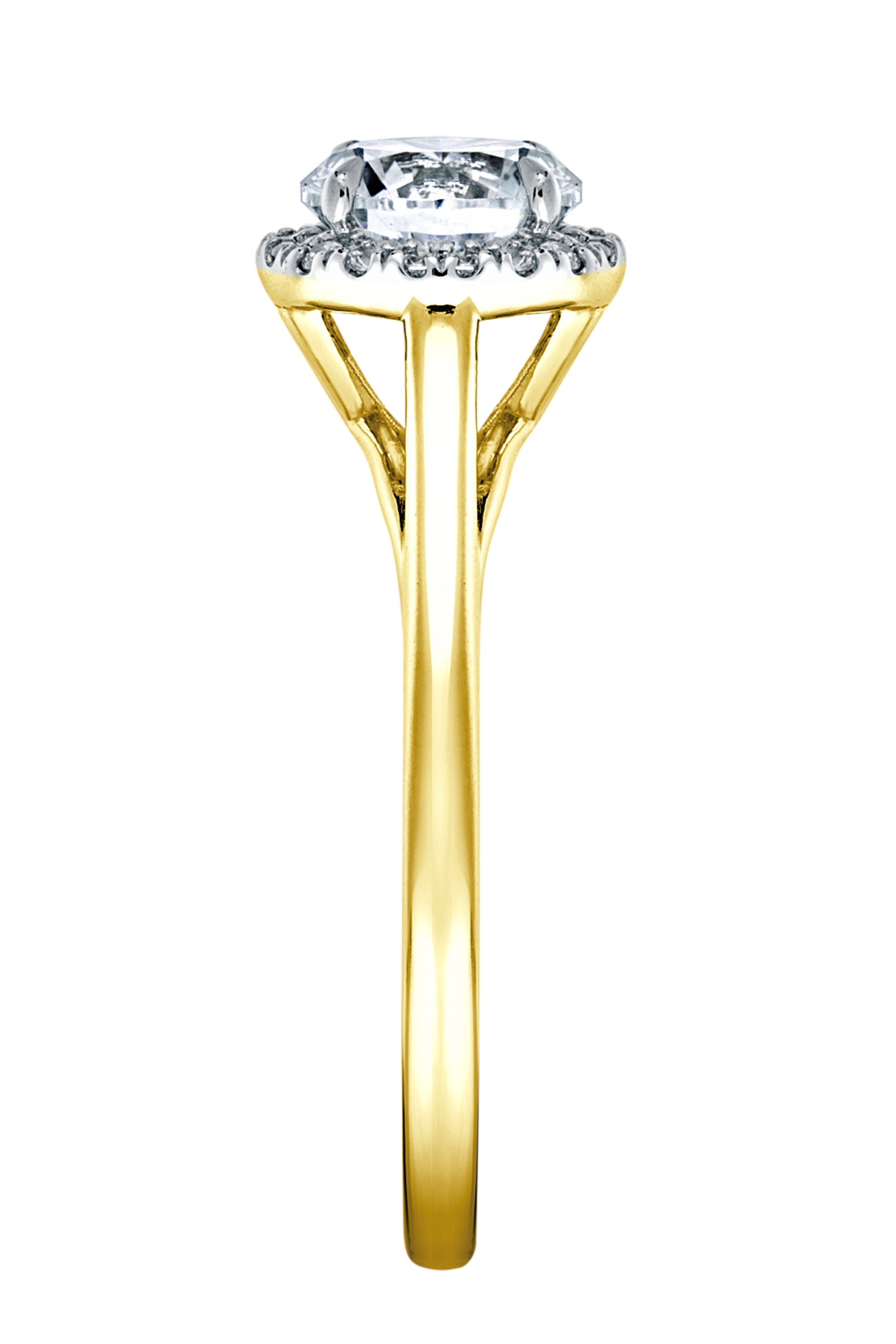 Creative Brilliance | Ida | 9ct Yellow Gold 1ct tw Lab Grown Diamond Ring
