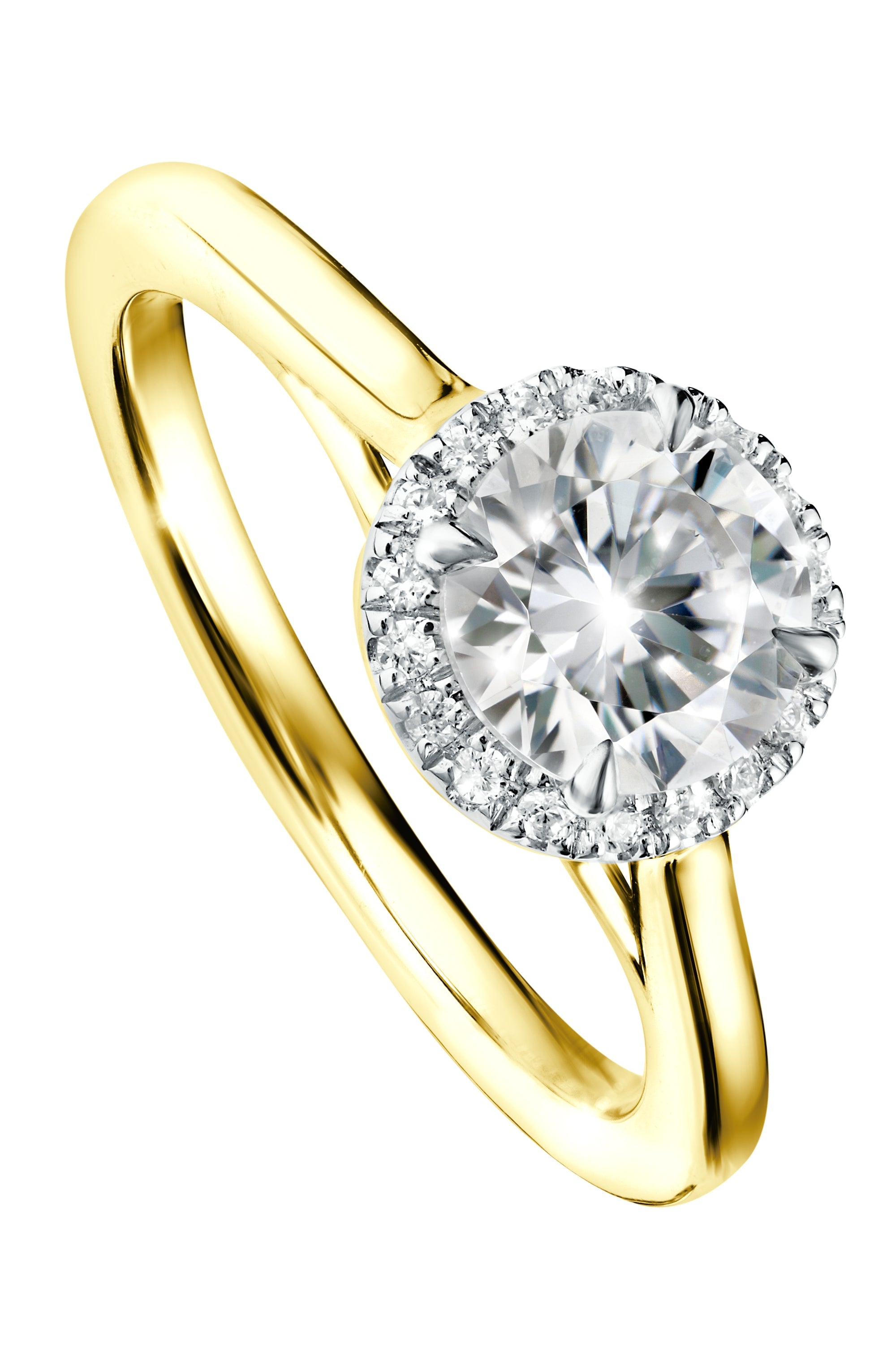 Creative Brilliance | Ida | 9ct Yellow Gold 1ct tw Lab Grown Diamond Ring