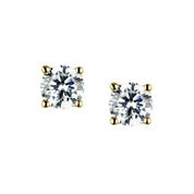 Creative Brilliance | Bonnie 9ct Yellow Gold 0.50ct tw Lab Grown Diamond Earrings