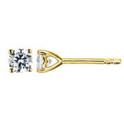 Creative Brilliance | Bonnie 9ct Yellow Gold 0.50ct tw Lab Grown Diamond Earrings