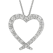 Creative Brilliance | Liza 9ct White Gold 0.50ct tw Lab Grown Diamond Necklace