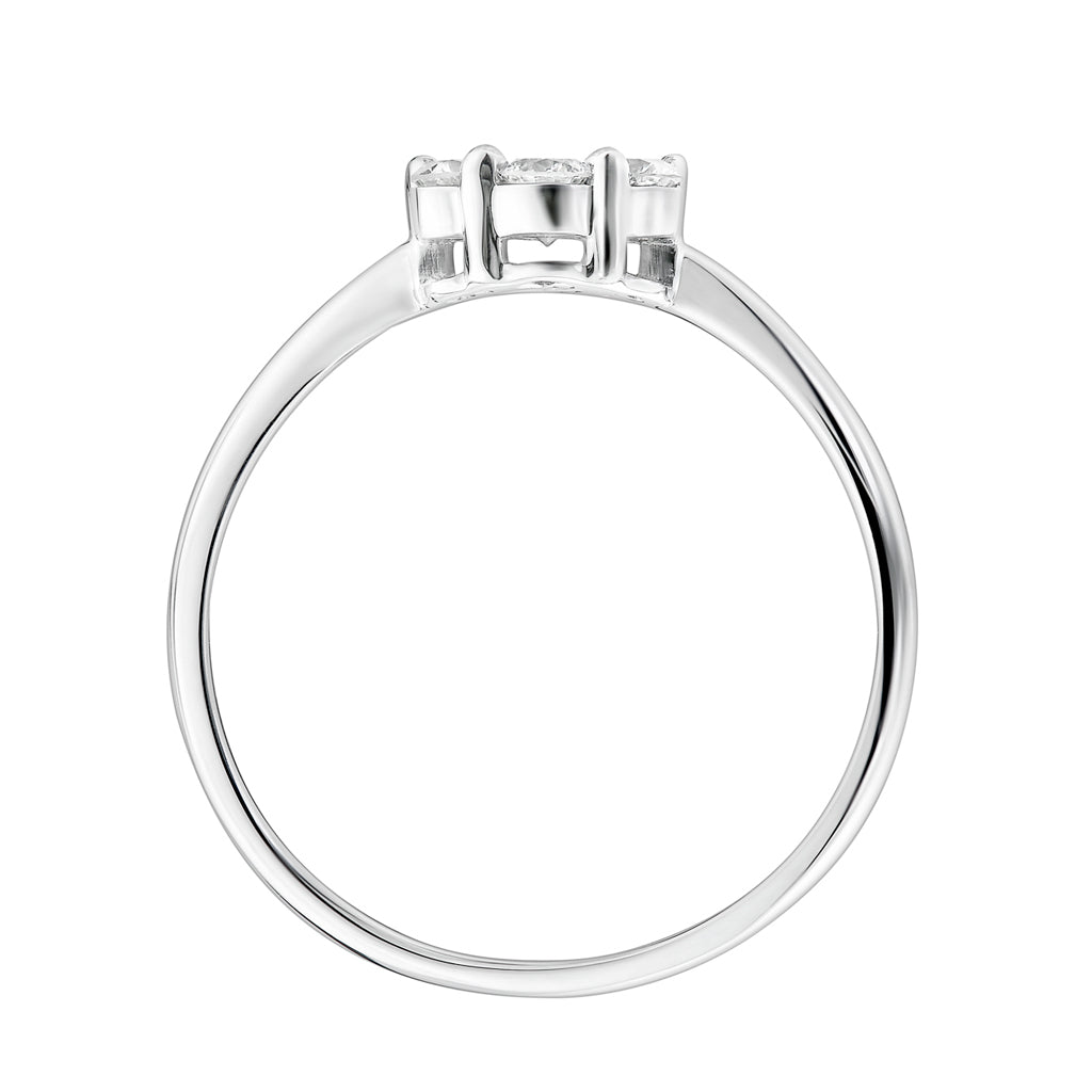 Creative Brilliance | Reese 9ct White Gold 0.46ct tw Lab Grown Diamond Ring
