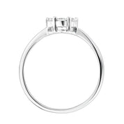 Creative Brilliance | Reese 9ct White Gold 0.46ct tw Lab Grown Diamond Ring