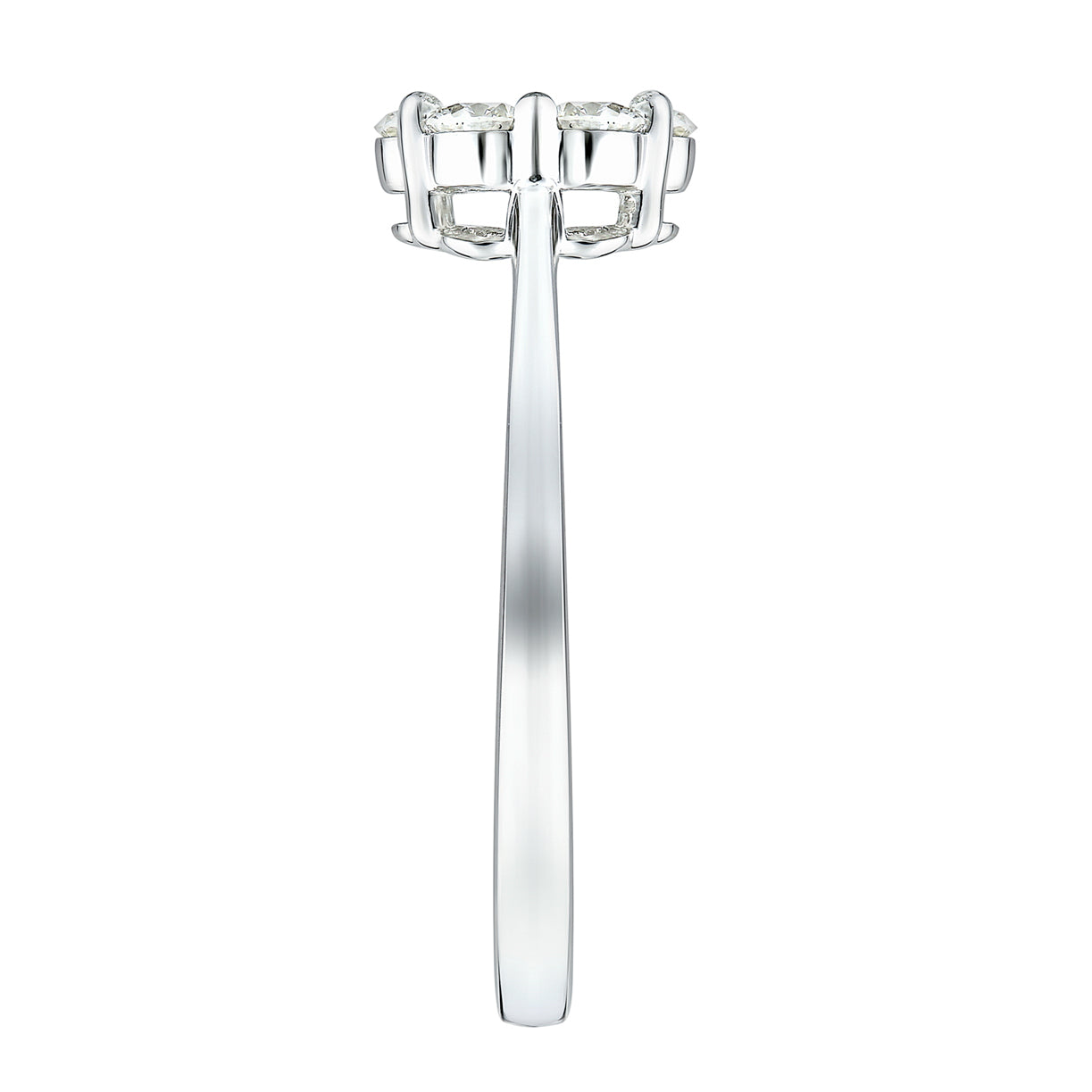 Creative Brilliance | Reese 9ct White Gold 0.46ct tw Lab Grown Diamond Ring