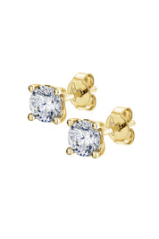 Bonnie 9ct Yellow Gold 0.75ct tw Lab Grown Diamond Earrings