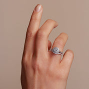 Creative Brilliance | Sienna | 9ct White Gold 0.70ct tw Lab Grown Diamond Ring