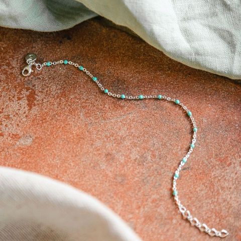 Daisy London |  Treasure Turquoise & Sterling Silver Bracelet