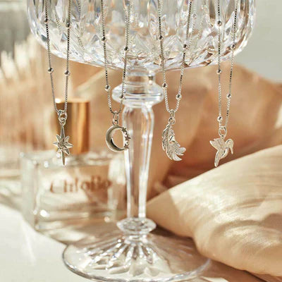 ChloBo |  Hummingbird Sterling Silver Necklace