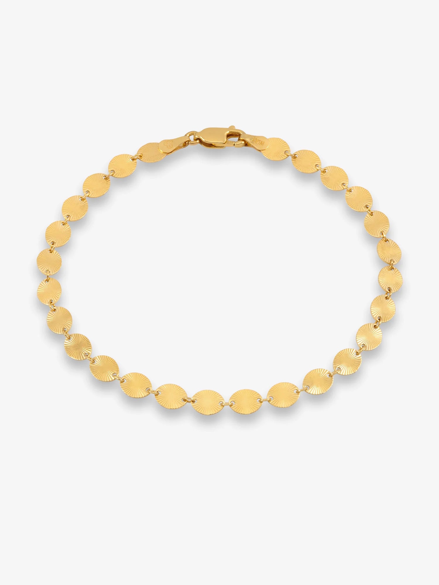Rachel Jackson | Oval Sunburst Chain Bracelet