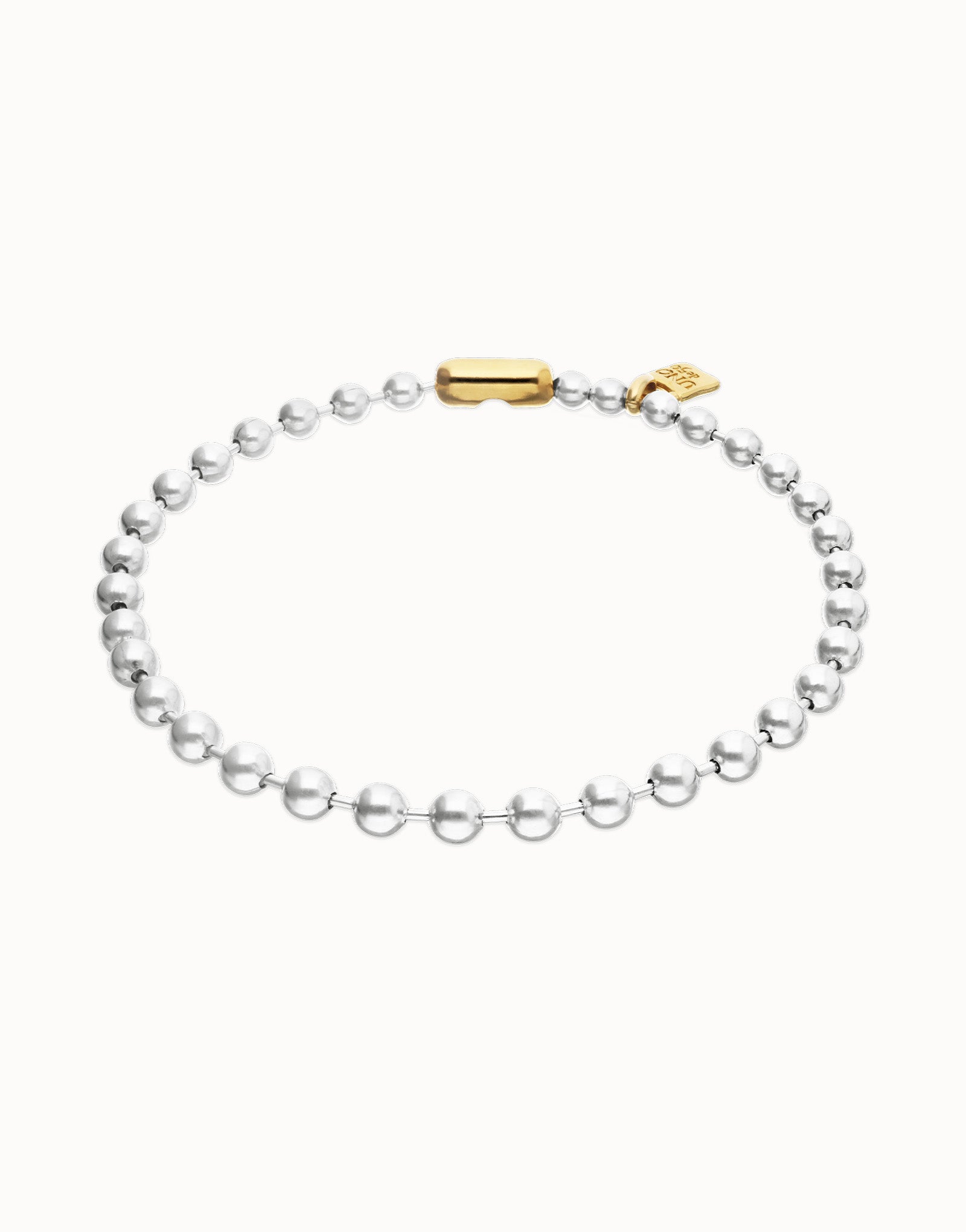 UNO de 50 | Snowflake Two Tone Necklace