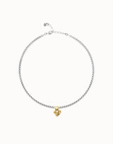 UNO de 50 | Chain Necklace with Golden Heart