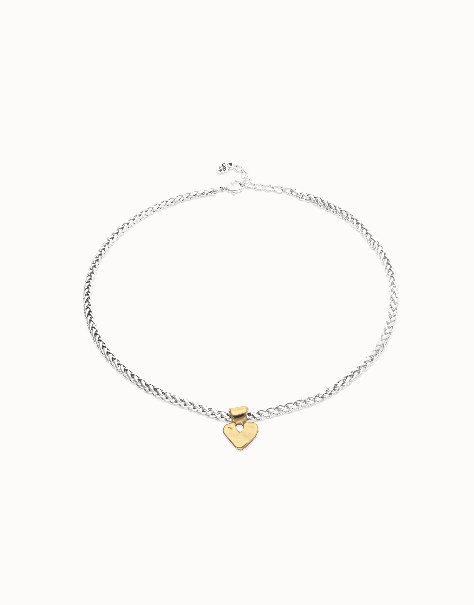 UNO de 50 | Chain Necklace with Golden Heart