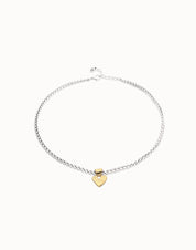 UNO de 50 | Chain Necklace with Golden Heart