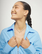 UNO de 50 | Chain Necklace with Golden Heart