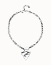 UNO de 50 | Statement Chain & Heart Necklace