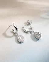 Kit Heath | Coast Pebble Glisten Semi Hoop Earring