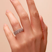 Creative Brilliance | Colette 9ct White Gold 1ct tw Lab Grown Diamond Ring