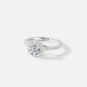 Creative Brilliance | Cynthia 18ct White Gold 1.20ct tw Lab Grown Diamond Halo Ring