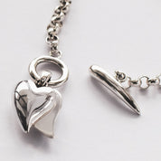 Kit Heath |  Desire Love Duet Heart T-Bar bracelet