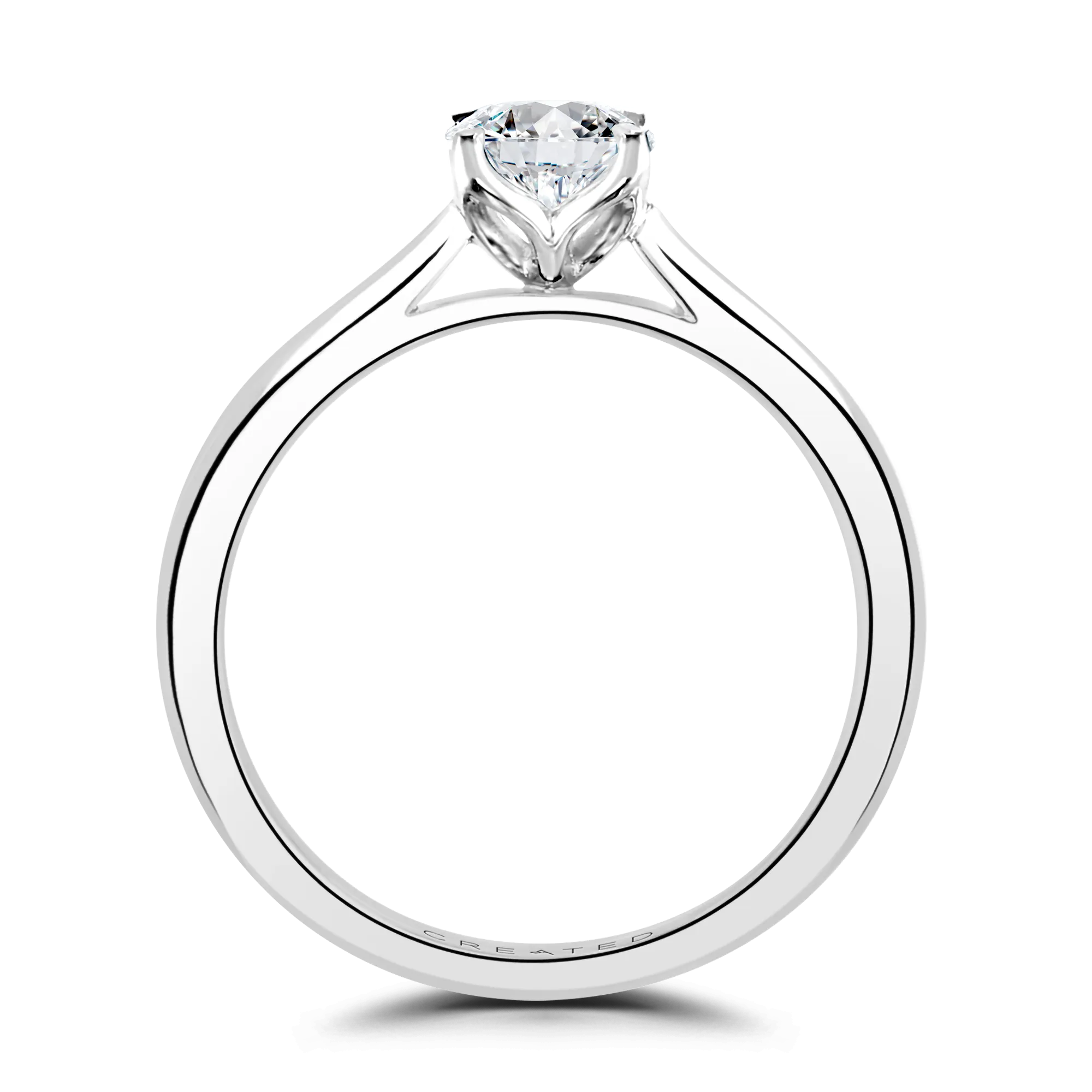 B&N | Platinum & 1ct Lab Grown Diamond Engagement Ring