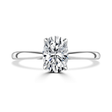 B&N | Platinum & 1ct Lab Grown Diamond Engagement Ring