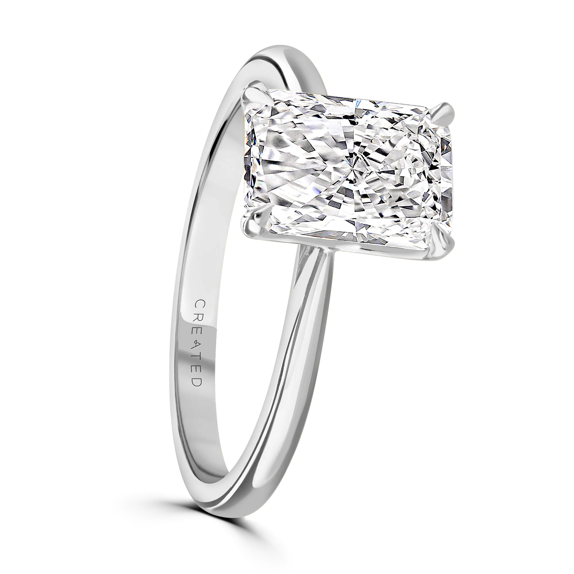 B&N | Platinum & 2.03ct Lab Grown Diamond Engagement Ring