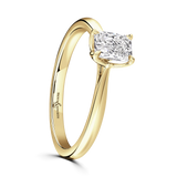 B&N | 18ct Gold & 1ct Lab Grown Diamond Engagement Ring