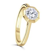 B&N | 18ct Yellow Gold & 3.00ct Lab Grown Diamond Engagement Ring