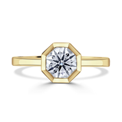B&N | 18ct Yellow Gold & 3.00ct Lab Grown Diamond Engagement Ring