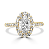 B&N | 18ct Yellow Gold & 1.56ct Lab Grown Diamond Engagement Ring