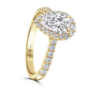 B&N | 18ct Gold & 1.02ct Lab Grown Diamond Engagement Ring