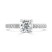 B&N | Platinum & 1.76ct Lab Grown Diamond Engagement Ring