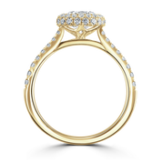 B&N | 18ct Yellow Gold & 2.87ct Lab Grown Diamond Ring
