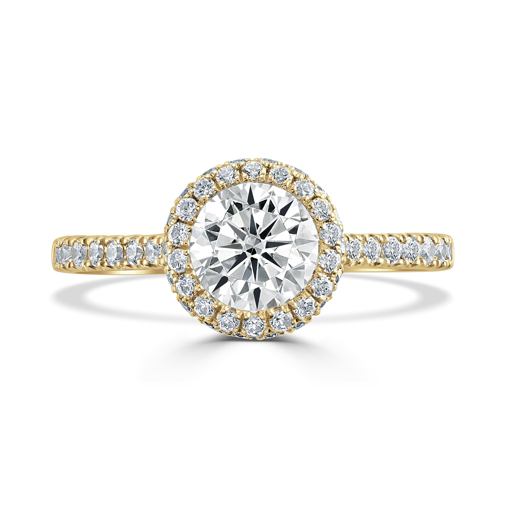 B&N | 18ct Yellow Gold & 2.87ct Lab Grown Diamond Ring