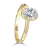 B&N | 18ct Gold & 2ct Lab Grown Diamond Engagement Ring